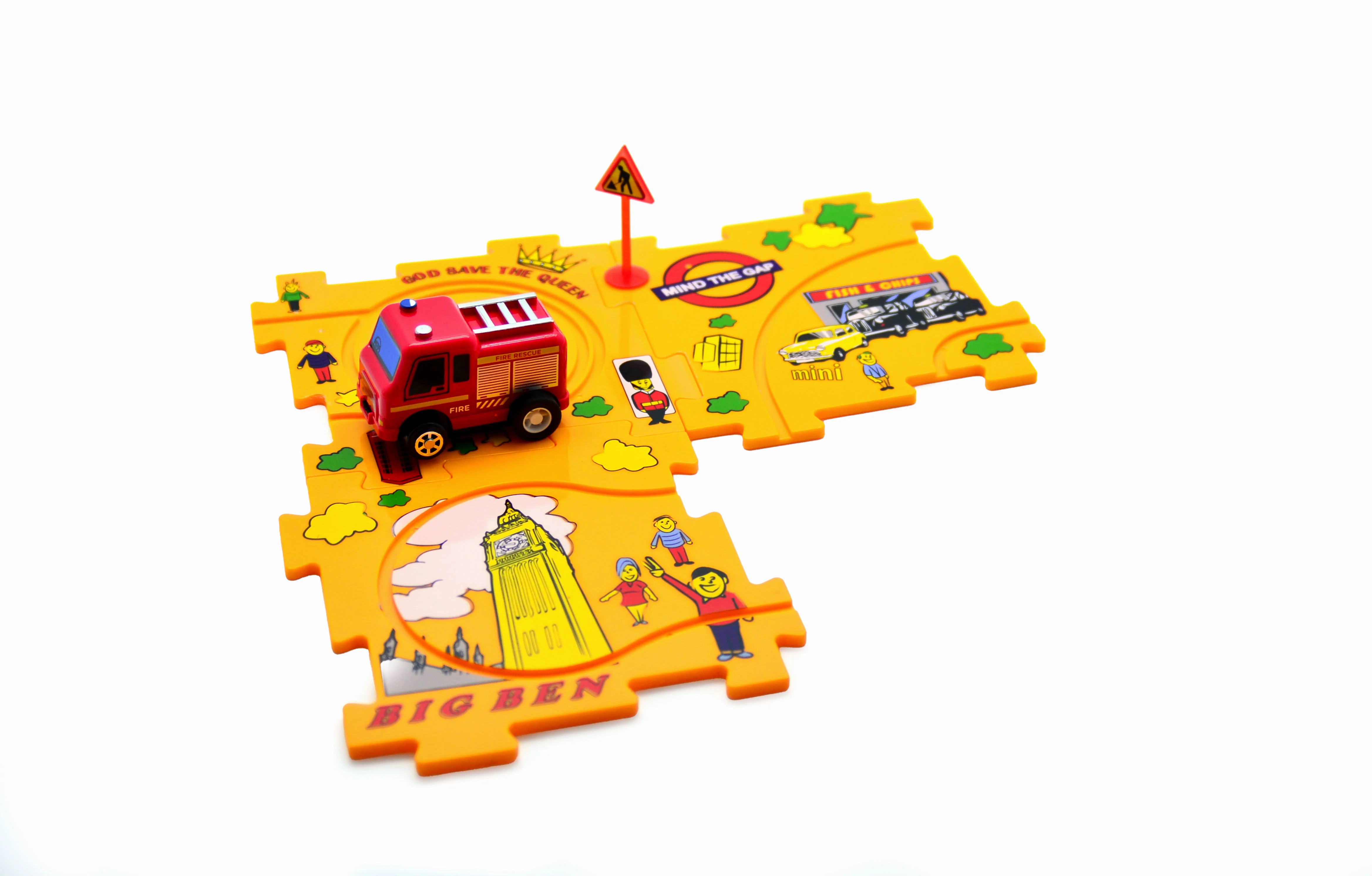 Puzzle Cars Fire Engine - Image 3