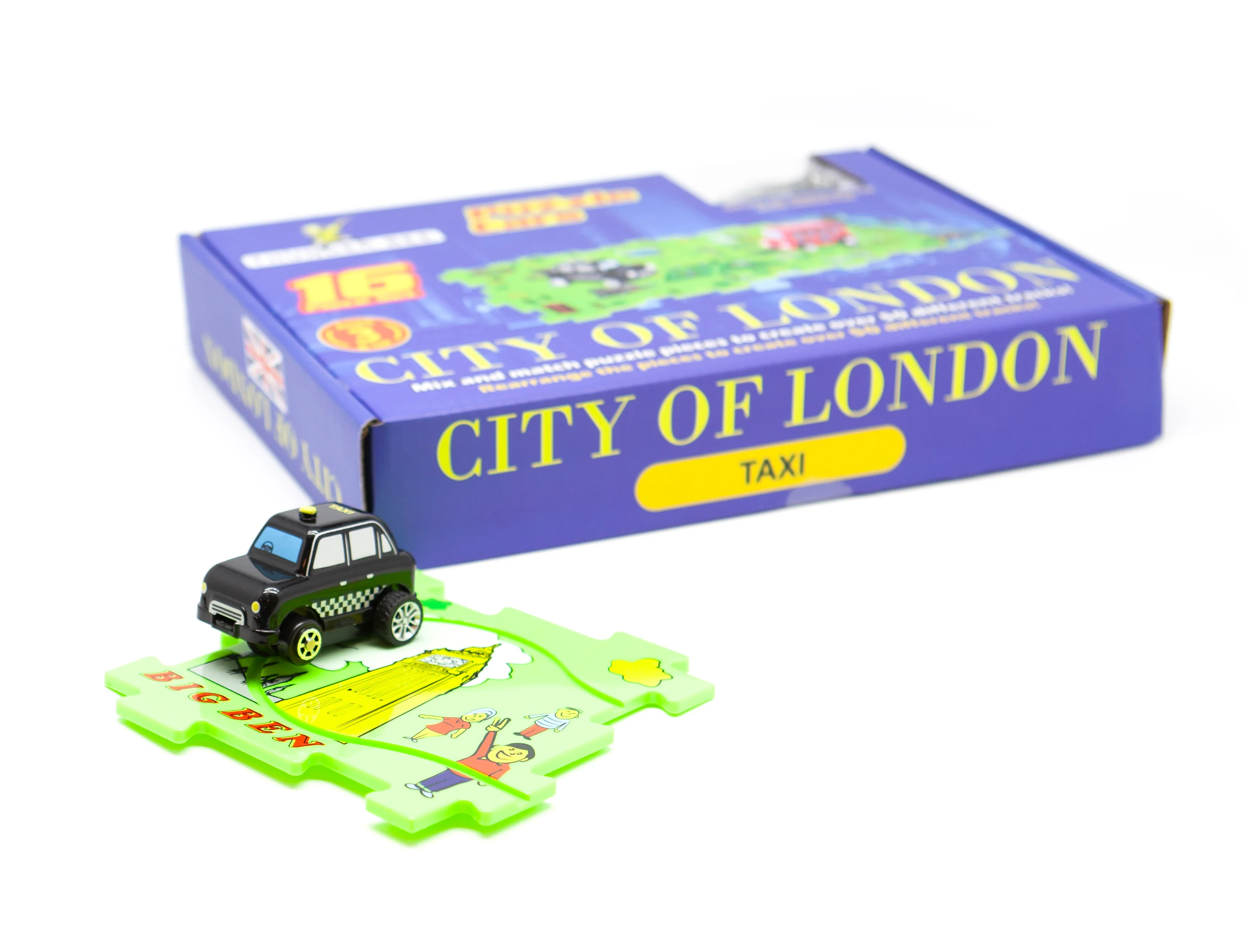 Puzzle Cars Taxi - Image 6